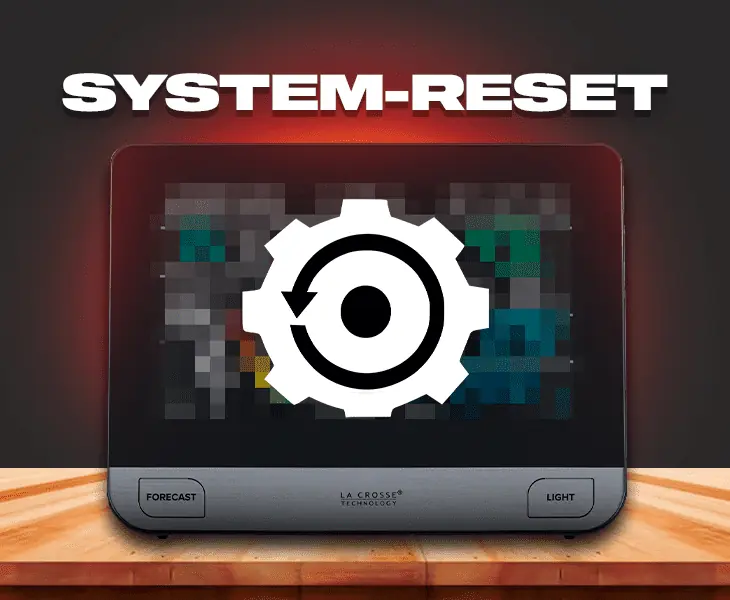 weather station system reset