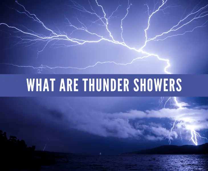 what are thunder showers