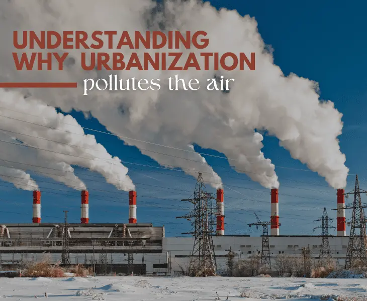 why urbanization pollutes the air