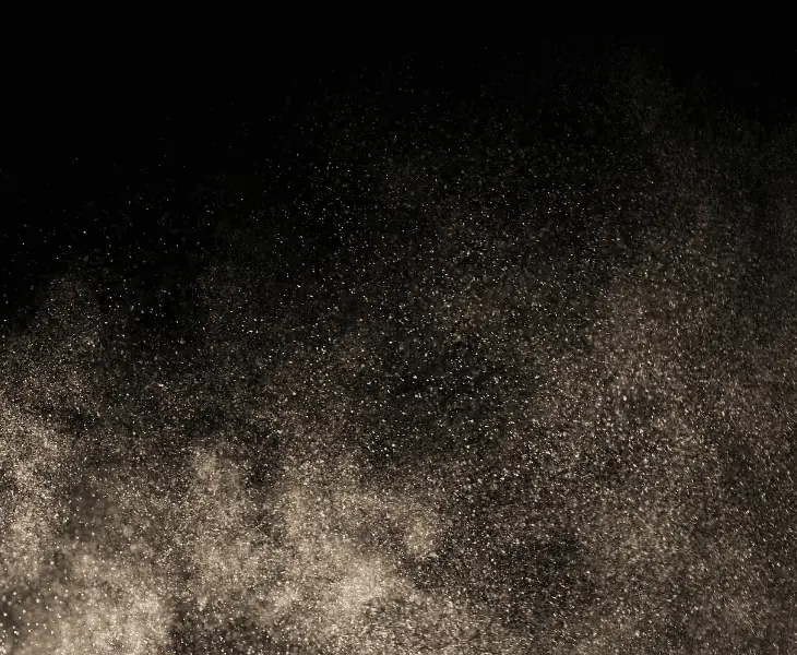 does low humidity cause more dust