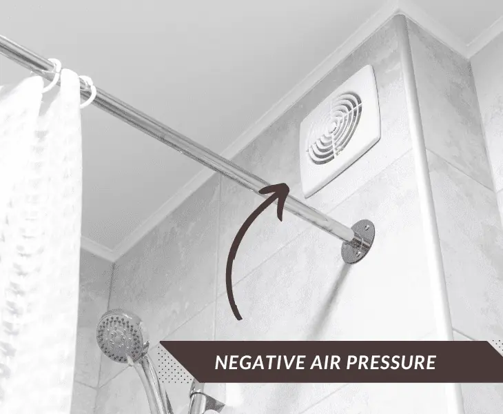 negative air pressure