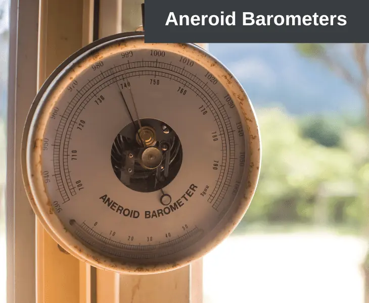 wall mounted aneroid barometer