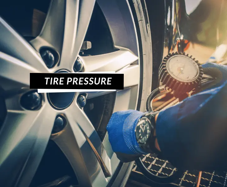 tire pressure check