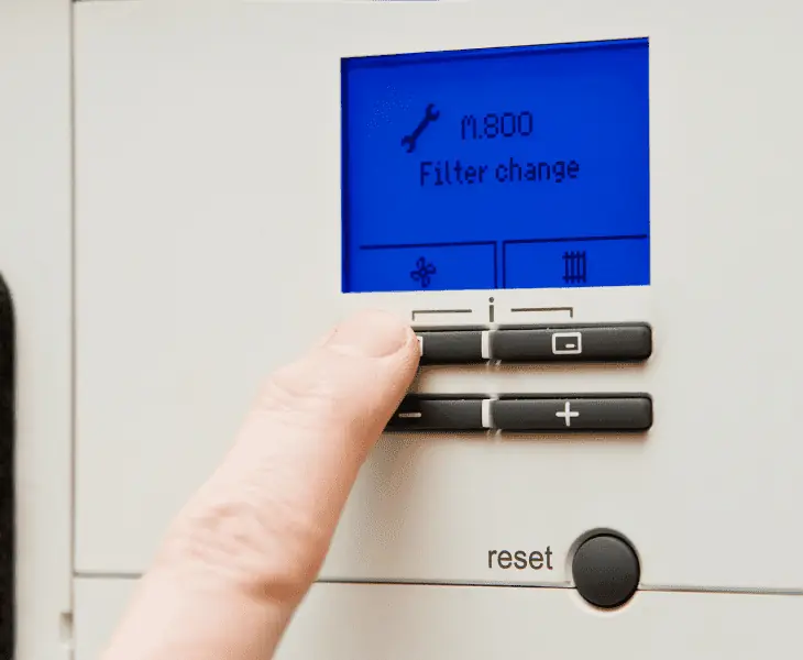 panel of energy recovery ventilator