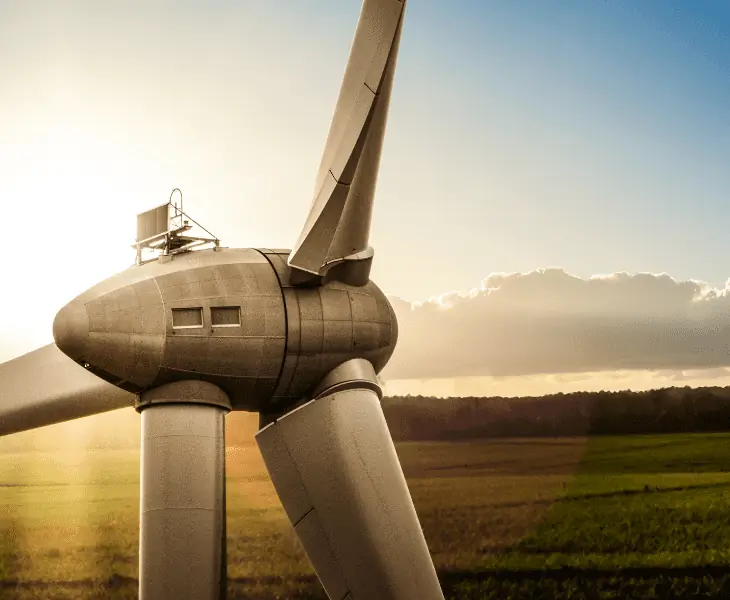 blades of wind turbine
