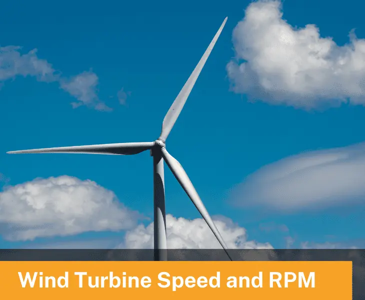 resting wind turbine