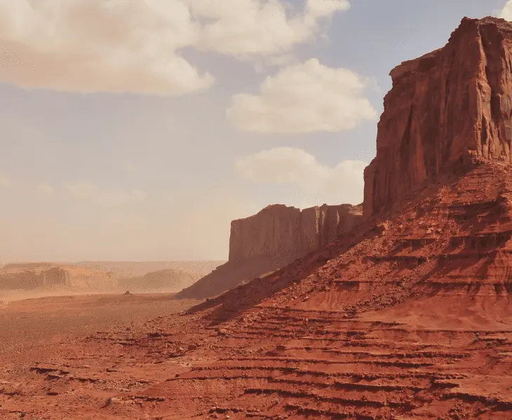 high temp in the desert