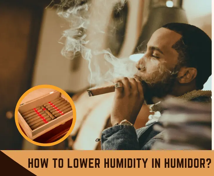 lower the humidity in humidor