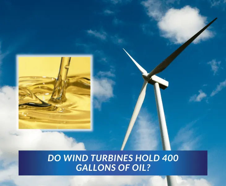 wind turbine and high grade oil