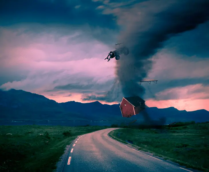 devastating tornado