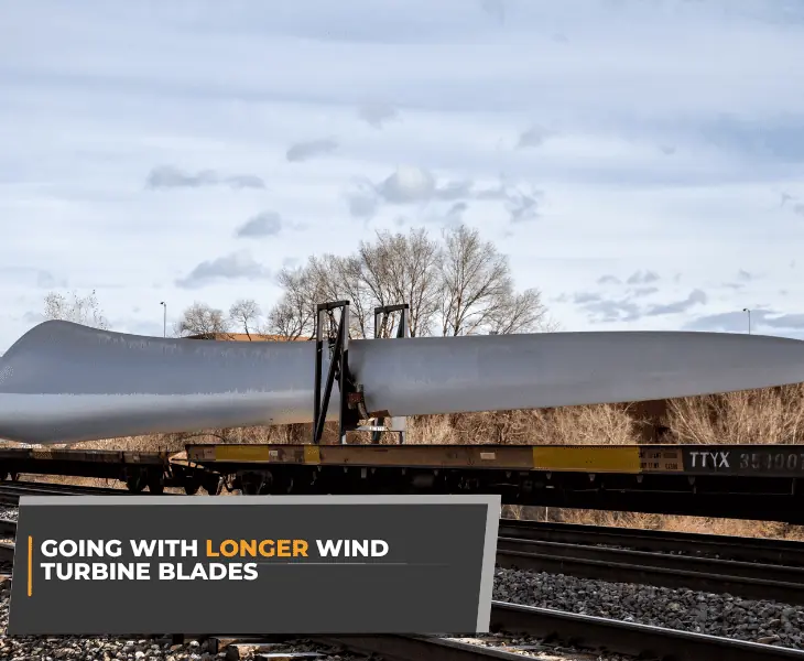 turbine blade in transit