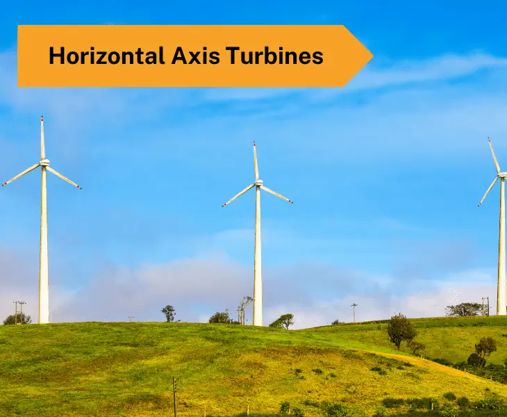 wind turbine on farm