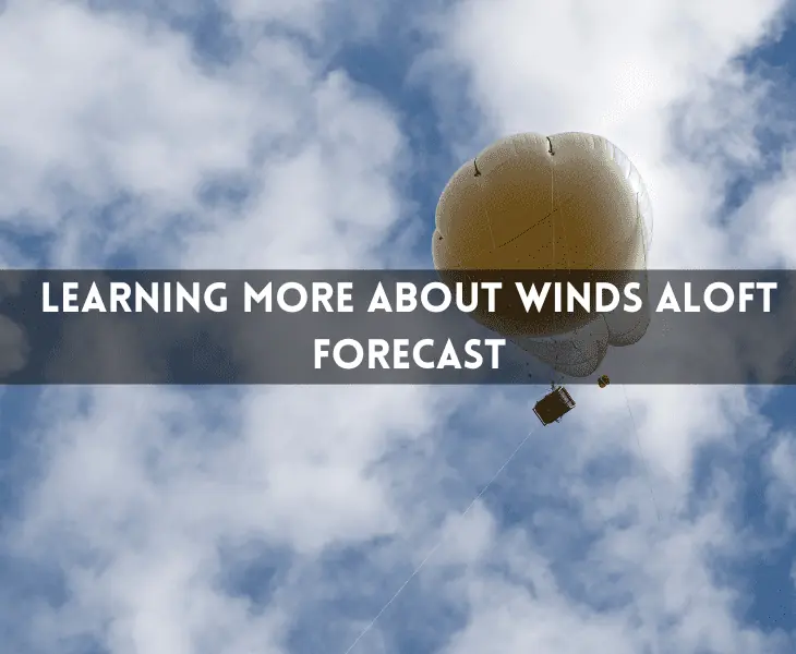 weather balloon for wind aloft data