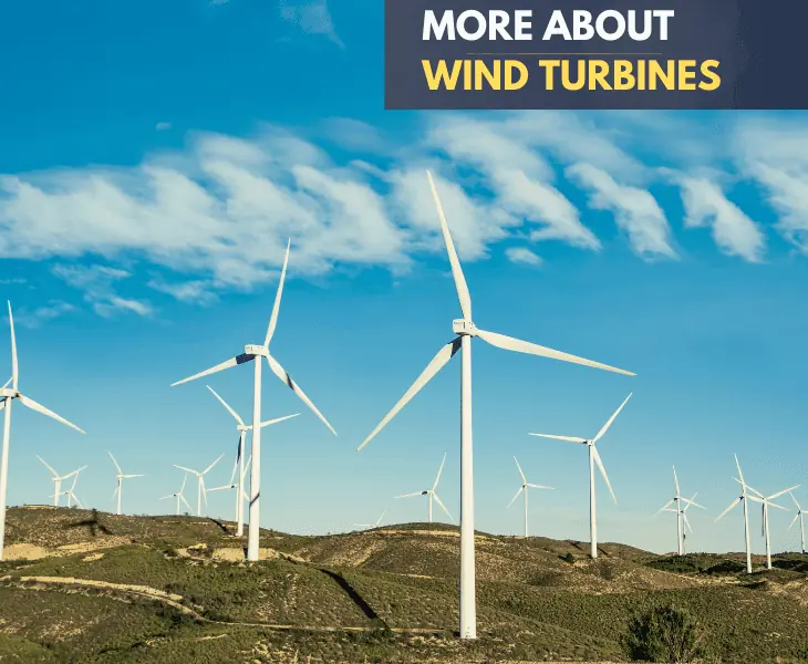 farm of wind turbines