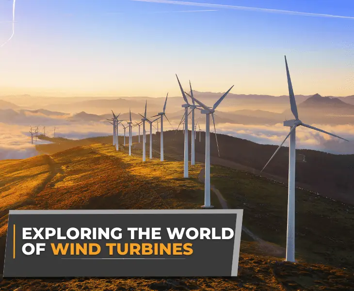 farm of wind turbines