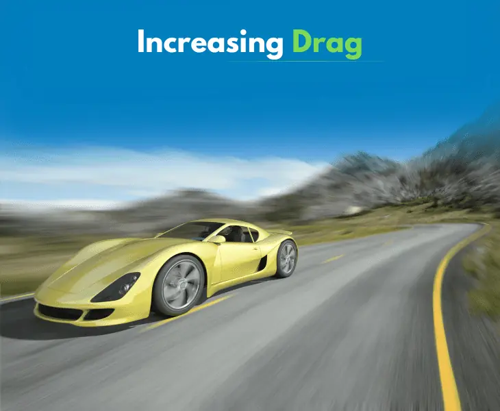 fast speed of sports car