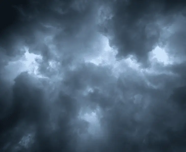 what causes variation in cloud darkness