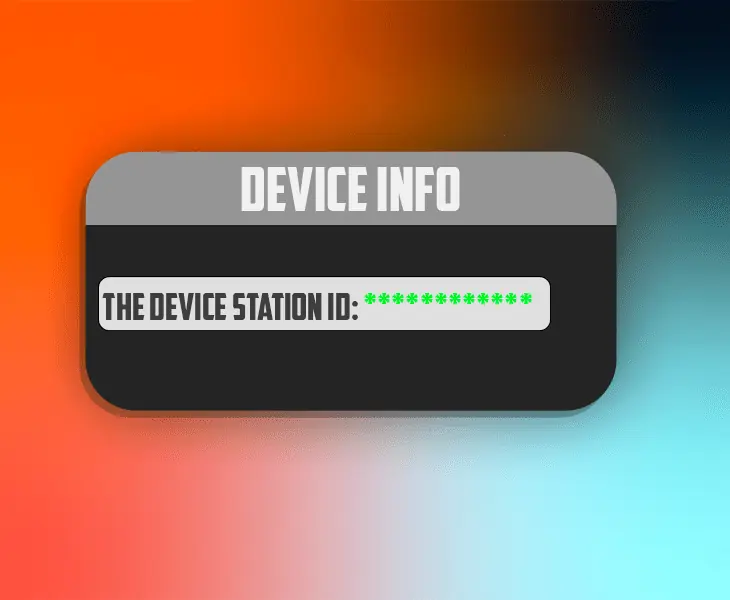 check the device station id