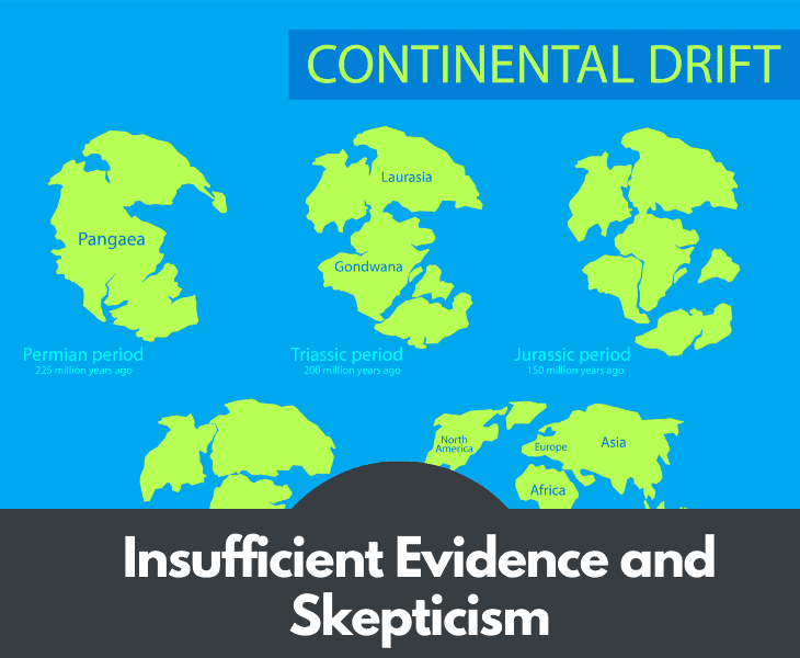 insufficient evidence and skepticism