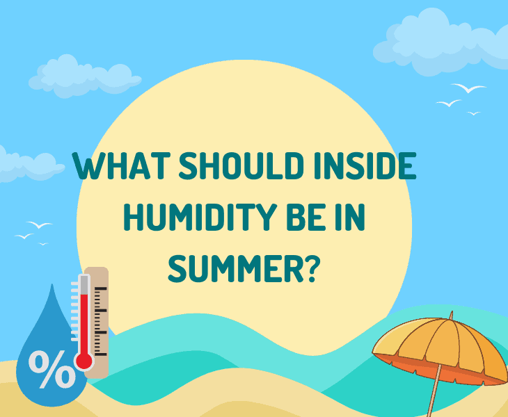 what should inside humidity be in summer