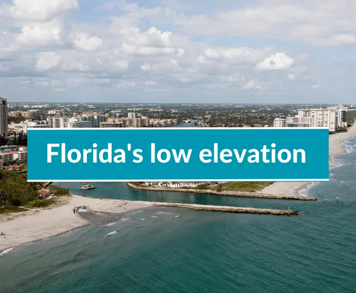 florida's low elevation