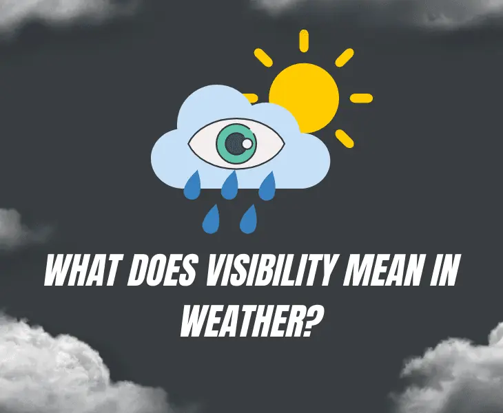 what does visibility mean in weather