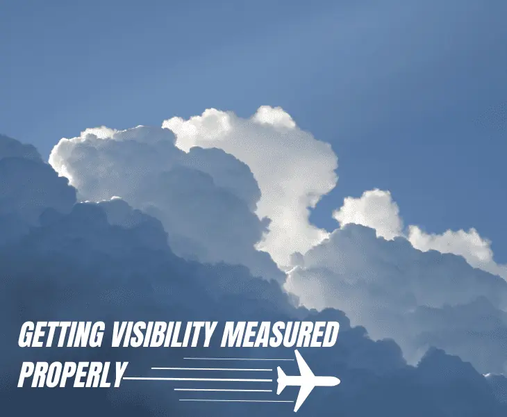 getting visibility measured properly