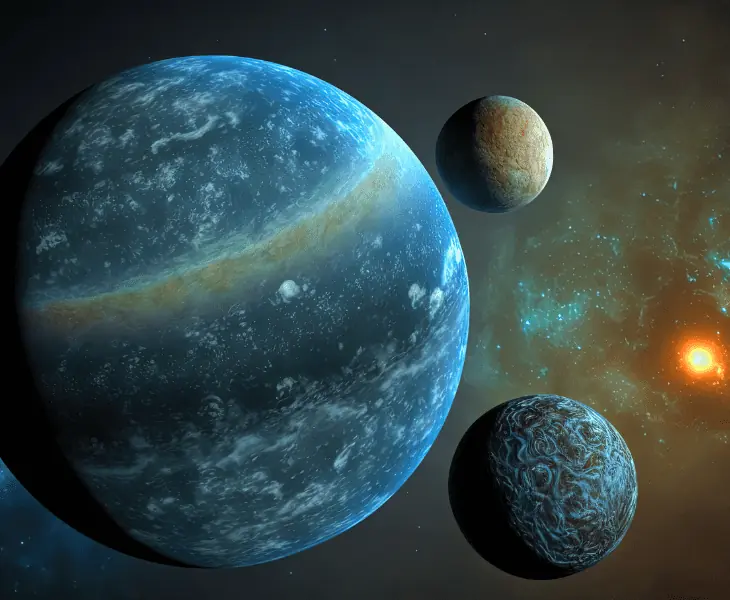 gas giants have multiple moons
