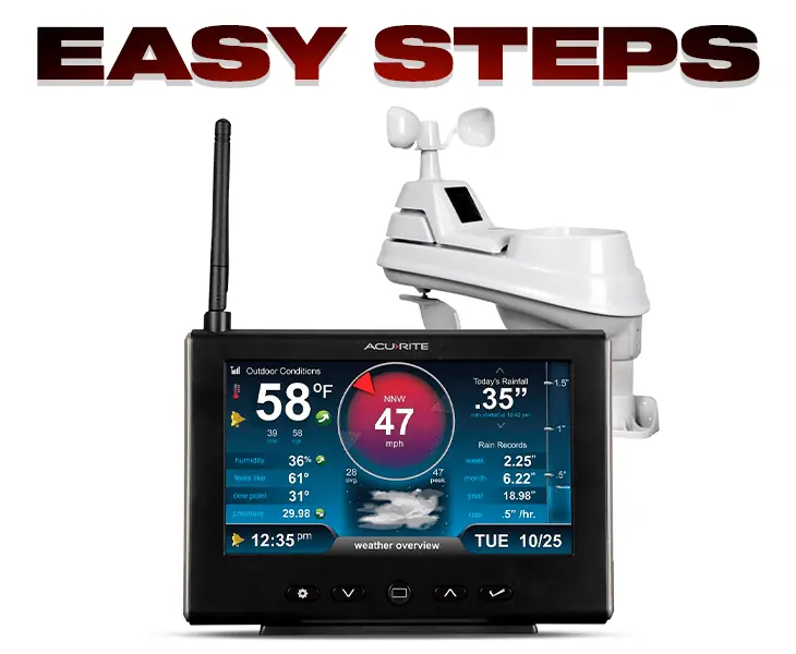how to pair acurite weather station