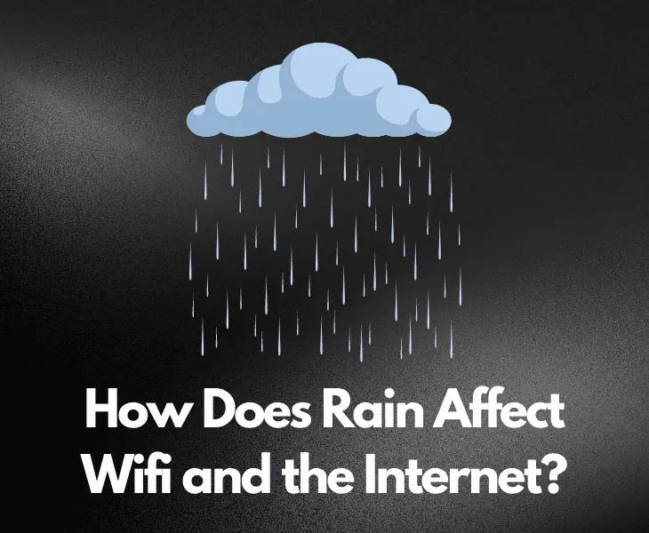 rain's effect on wifi and the internet