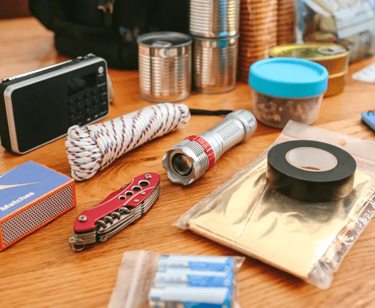 prepare a survival pack