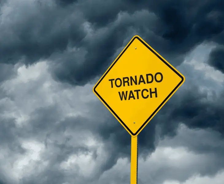 tornado watches and warnings