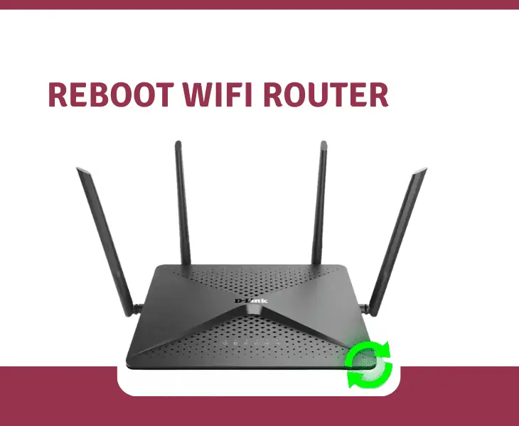reboot wifi router