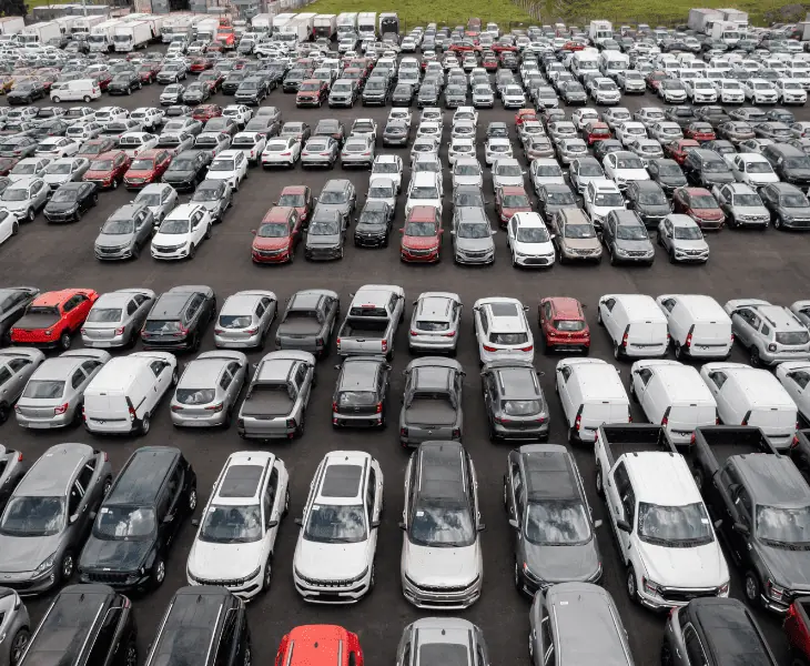 hail protection for dealership cars