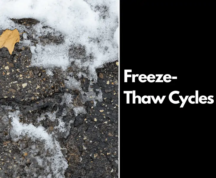 freeze-thaw cycles