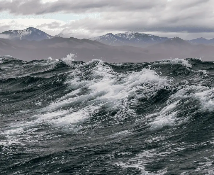 maximum storm surge on eastern side