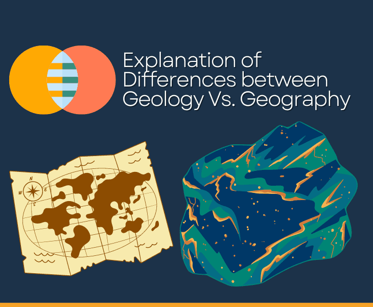 explanation of differences between geology vs. geography