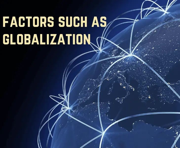 factors such as globalization