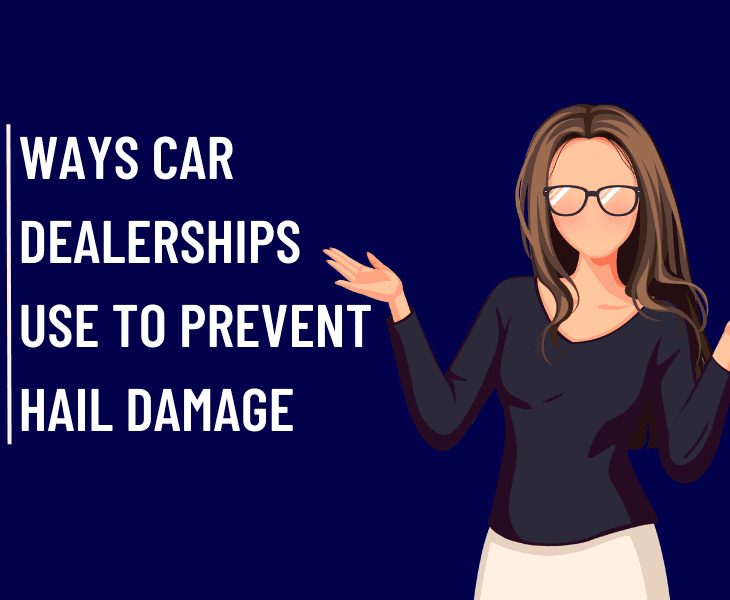 preventing hail damage at car dealerships