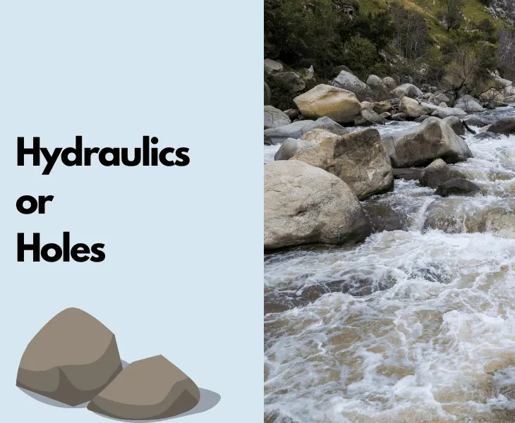 hydraulics or holes