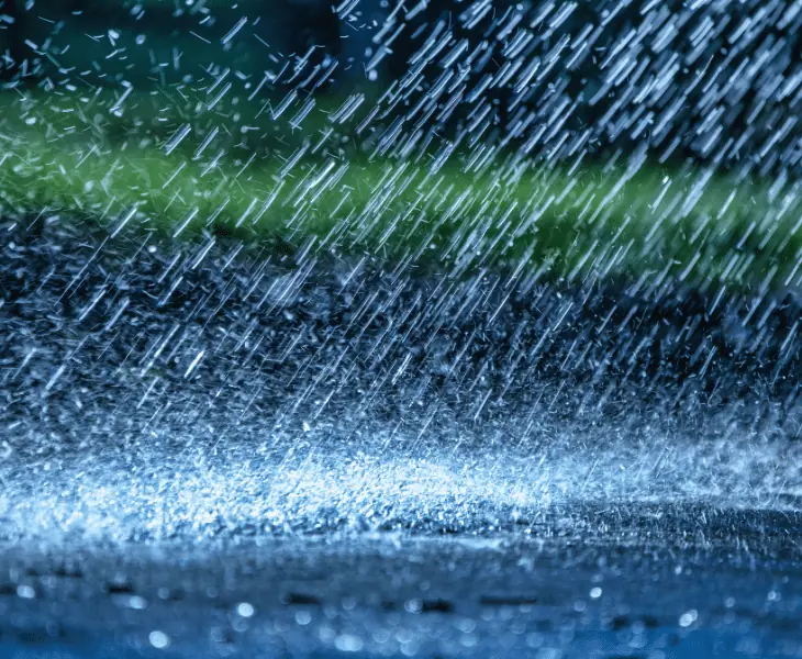 100% precipitation meaning
