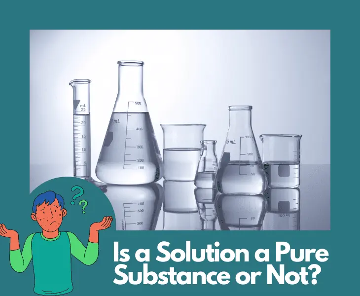 is a solution a pure substance