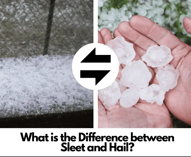 what is the difference between sleet and hail