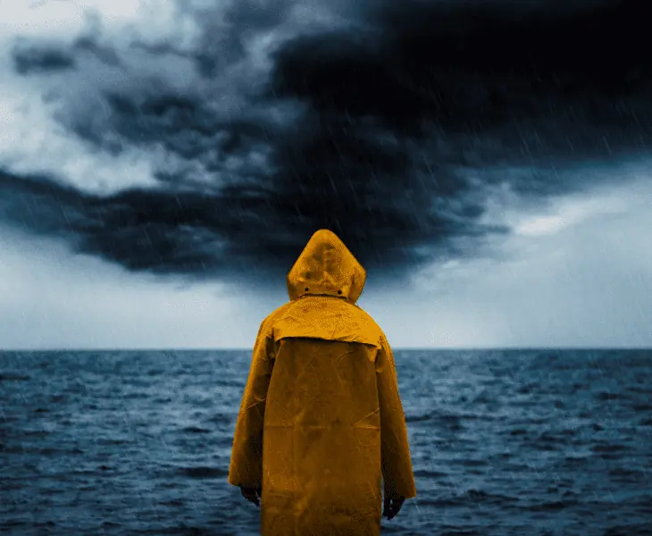 does high pressure mean a storm