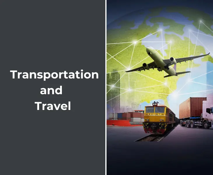 transportation and travel