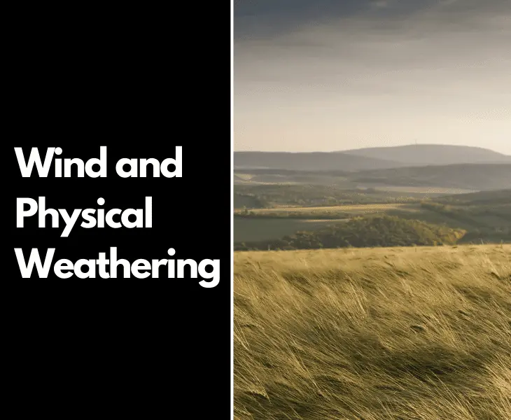 wind and physical weathering