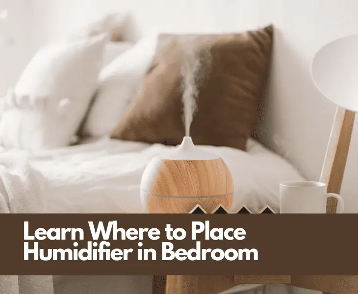 where to place humidifier in bedroom