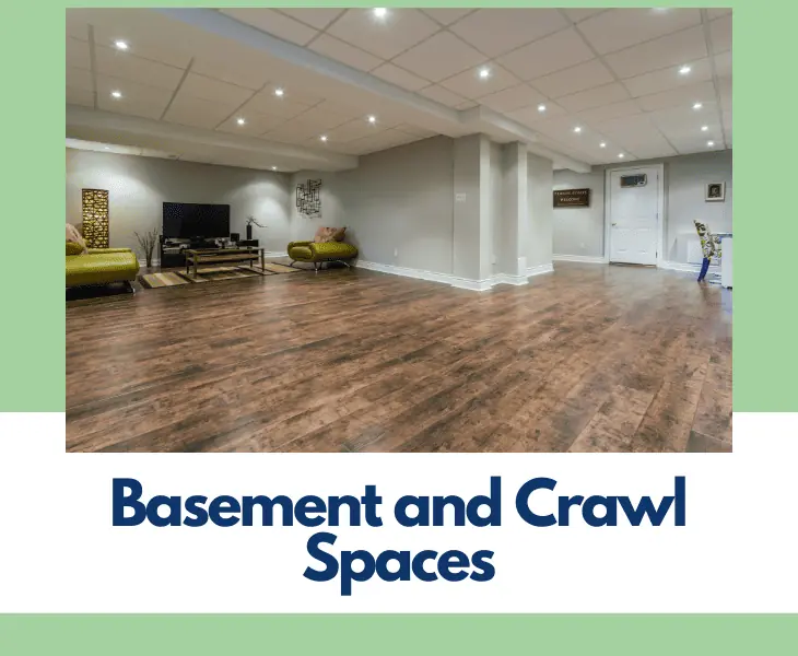 basement and crawl spaces