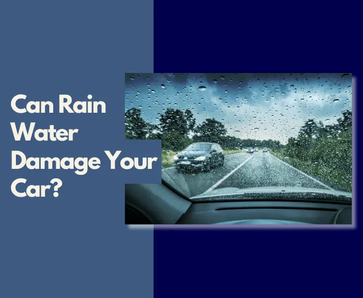 can rain water damage your car