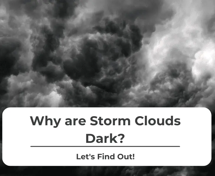 why are storm clouds dark